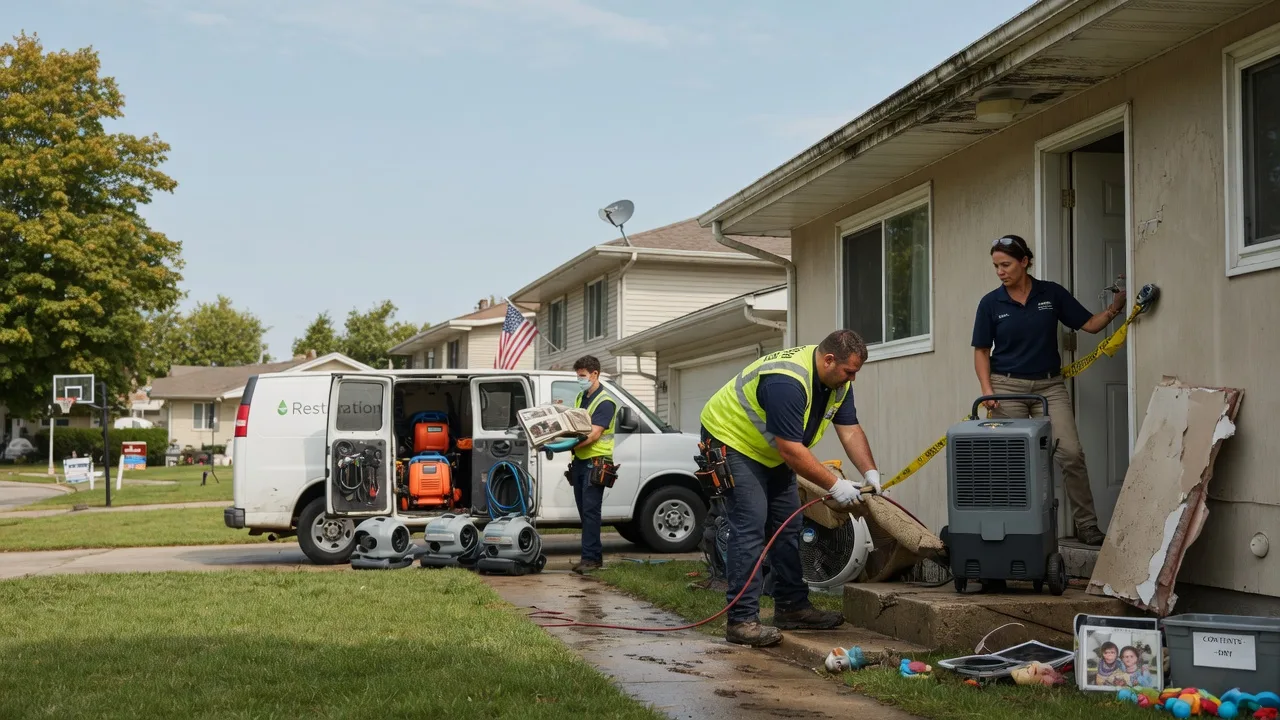 Water Damage Restoration in Newtonville, NJ near me